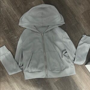 Waffle zip up